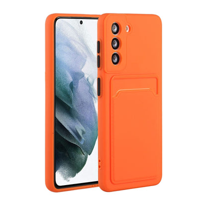 Card Slot Design Shockproof TPU Protective, For Samsung Galaxy S20+, For Samsung Galaxy S20 Ultra, For Samsung Galaxy S20 FE, For Samsung Galaxy S21 5G
