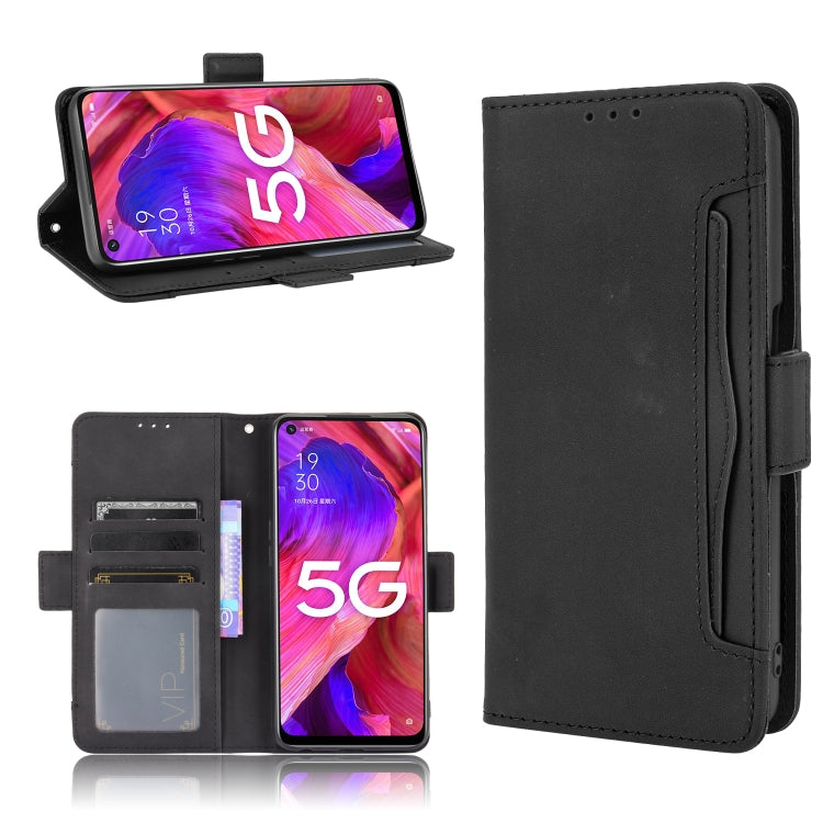 Skin Feel Calf Pattern Horizontal Flip Leather Case with Holder & Card Slots & Photo Frame, For OPPO A54 5G / A74 5G / A93 5G, For OPPO A55 5G / A53s 5G, For OPPO A74 4G / F19 4G, For OPPO A94 5G / Reno5Z 5G / F19 Pro+ 5G                               ...