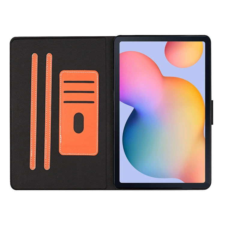Pure Color Horizontal Flip Leather Case with Card Slots & Holder & Lanyard, For Samsung Galaxy Tab A7 Lite 8.7 (2021) T220