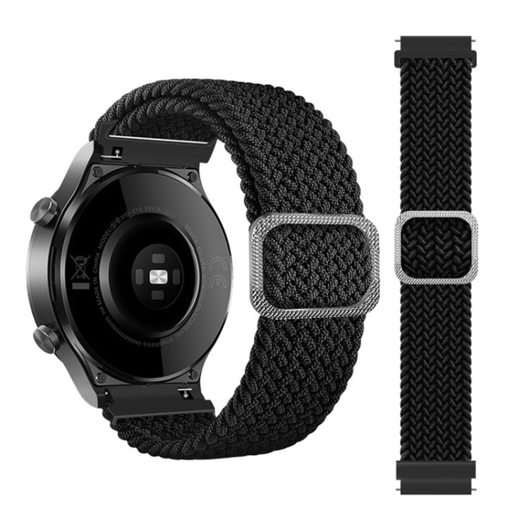 Adjustable Nylon Braided Elasticity Replacement Strap Watchband, For Samsung Galaxy Watch 42mm, For Samsung Galaxy Watch 46mm, For Samsung Galaxy Watch 3 41mm