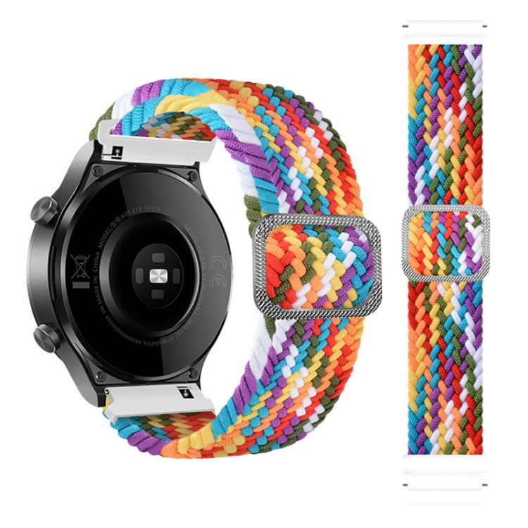 Adjustable Nylon Braided Elasticity Replacement Strap Watchband, For Samsung Galaxy Watch 42mm, For Samsung Galaxy Watch 46mm, For Samsung Galaxy Watch 3 41mm