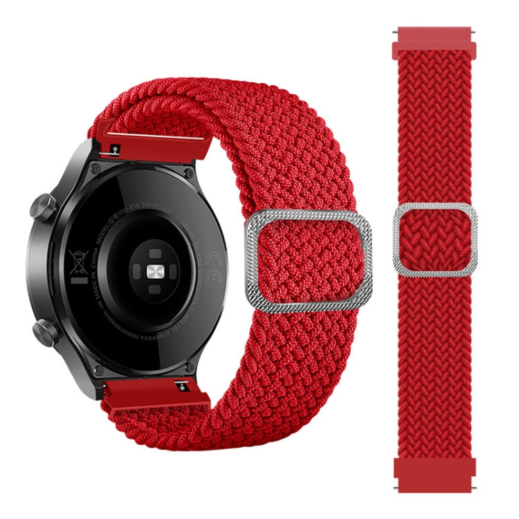Adjustable Nylon Braided Elasticity Replacement Strap Watchband, For Samsung Galaxy Watch 42mm, For Samsung Galaxy Watch 46mm, For Samsung Galaxy Watch 3 41mm