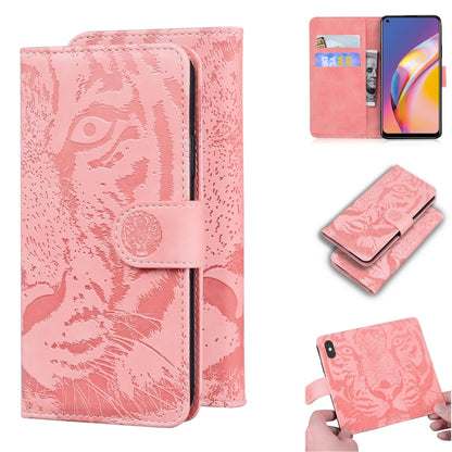 Tiger Embossing Pattern Horizontal Flip Leather Case with Holder & Card Slots & Wallet, For OPPO A15 / A15S, For OPPO A55 5G / A54 4G, For OPPO Realme V11 5G, For OPPO A74 4G / F19 4G, For OPPO A92S / Reno4 Z 5G, For OPPO A94 4G / F19 Pro              ...
