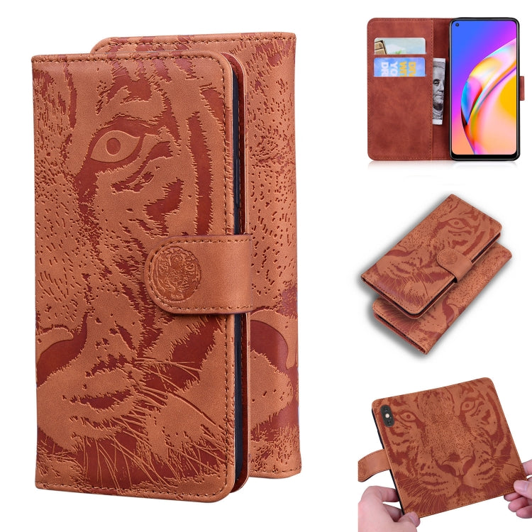 Tiger Embossing Pattern Horizontal Flip Leather Case with Holder & Card Slots & Wallet, For OPPO Reno5 Z, For OPPO Find X3 Neo / Reno5 Pro+ 5G, For OPPO Realme 8 / Realme 8 Pro, For OPPO Realme C20, For OPPO Realme C21, For OPPO Realme Narzo 30 Pro 5G ...