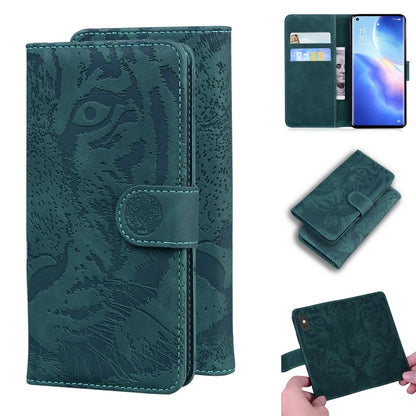 Tiger Embossing Pattern Horizontal Flip Leather Case with Holder & Card Slots & Wallet, For OPPO Reno5 Z, For OPPO Find X3 Neo / Reno5 Pro+ 5G, For OPPO Realme 8 / Realme 8 Pro, For OPPO Realme C20, For OPPO Realme C21, For OPPO Realme Narzo 30 Pro 5G ...