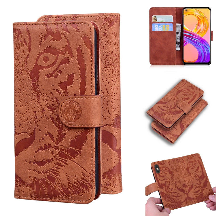 Tiger Embossing Pattern Horizontal Flip Leather Case with Holder & Card Slots & Wallet, For OPPO Reno5 Z, For OPPO Find X3 Neo / Reno5 Pro+ 5G, For OPPO Realme 8 / Realme 8 Pro, For OPPO Realme C20, For OPPO Realme C21, For OPPO Realme Narzo 30 Pro 5G ...
