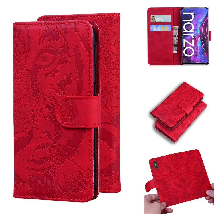 Tiger Embossing Pattern Horizontal Flip Leather Case with Holder & Card Slots & Wallet, For OPPO Reno5 Z, For OPPO Find X3 Neo / Reno5 Pro+ 5G, For OPPO Realme 8 / Realme 8 Pro, For OPPO Realme C20, For OPPO Realme C21, For OPPO Realme Narzo 30 Pro 5G ...