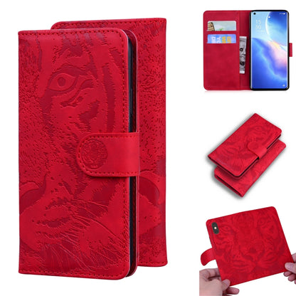 Tiger Embossing Pattern Horizontal Flip Leather Case with Holder & Card Slots & Wallet, For OPPO Realme X7 Pro 5G, For OPPO Reno 5 4G / Reno 5 5G, For OPPO Reno5 K / Find X3 Lite, For OPPO Reno5 Pro 5G, For Xiaomi Redmi K40 / K40 Pro / Poco F3         ...