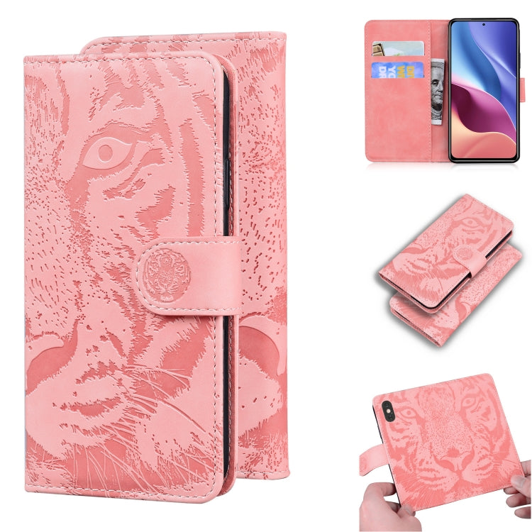 Tiger Embossing Pattern Horizontal Flip Leather Case with Holder & Card Slots & Wallet, For OPPO Realme X7 Pro 5G, For OPPO Reno 5 4G / Reno 5 5G, For OPPO Reno5 K / Find X3 Lite, For OPPO Reno5 Pro 5G, For Xiaomi Redmi K40 / K40 Pro / Poco F3         ...