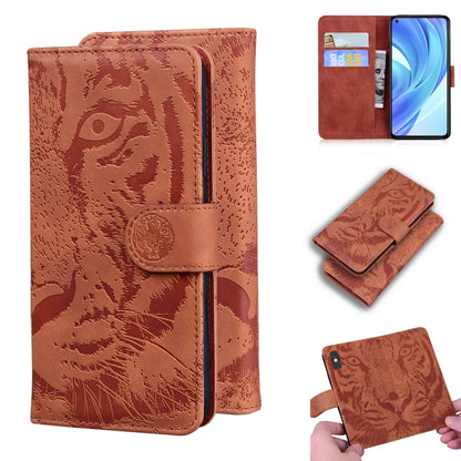 Tiger Embossing Pattern Horizontal Flip Leather Case with Holder & Card Slots & Wallet, For OPPO Realme X7 Pro 5G, For OPPO Reno 5 4G / Reno 5 5G, For OPPO Reno5 K / Find X3 Lite, For OPPO Reno5 Pro 5G, For Xiaomi Redmi K40 / K40 Pro / Poco F3         ...