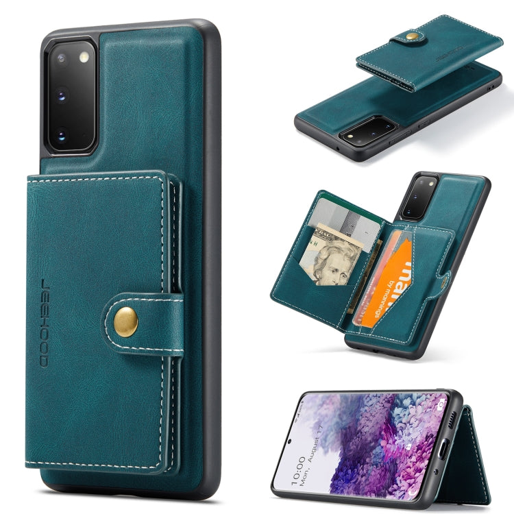 JEEHOOD Retro Magnetic Detachable Protective Case with Wallet & Card Slot & Holder, For Samsung Galaxy A32 5G, For Samsung Galaxy S20 FE, For Samsung Galaxy S20, For Samsung Galaxy S20+, For Samsung Galaxy S20 Ultra 5G, For Samsung Galaxy Note20 Ultra ...