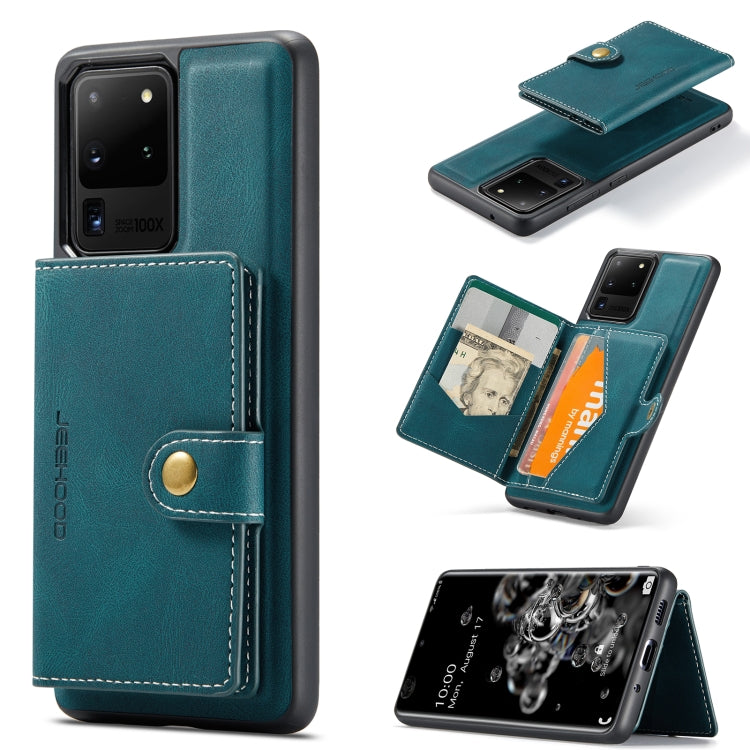 JEEHOOD Retro Magnetic Detachable Protective Case with Wallet & Card Slot & Holder, For Samsung Galaxy A32 5G, For Samsung Galaxy S20 FE, For Samsung Galaxy S20, For Samsung Galaxy S20+, For Samsung Galaxy S20 Ultra 5G, For Samsung Galaxy Note20 Ultra ...