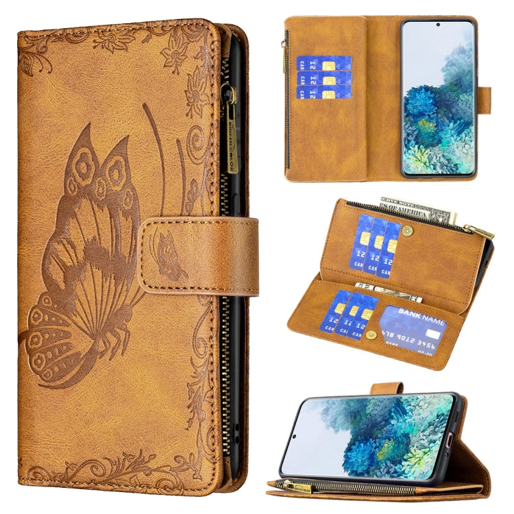 Flying Butterfly Embossing Pattern Zipper Horizontal Flip Leather Case with Holder & Card Slots & Wallet, For Samsung Galaxy A51 4G, For Samsung Galaxy A52 4G / 5G, For Samsung Galaxy A71 4G, For Samsung Galaxy A72 4G / 5G, For Samsung Galaxy S20      ...