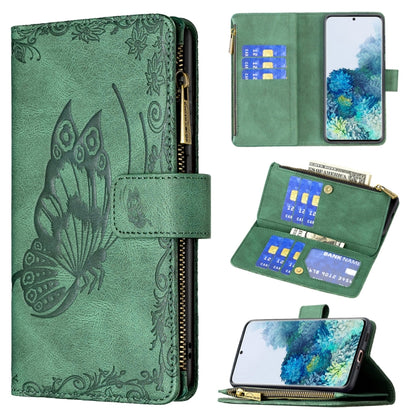 Flying Butterfly Embossing Pattern Zipper Horizontal Flip Leather Case with Holder & Card Slots & Wallet, For Samsung Galaxy A51 4G, For Samsung Galaxy A52 4G / 5G, For Samsung Galaxy A71 4G, For Samsung Galaxy A72 4G / 5G, For Samsung Galaxy S20      ...