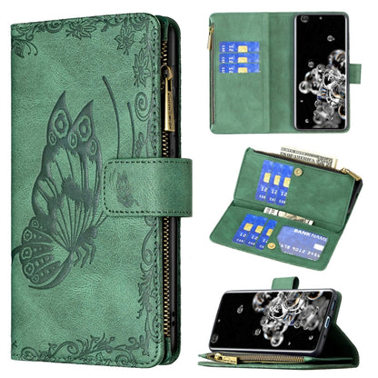 Flying Butterfly Embossing Pattern Zipper Horizontal Flip Leather Case with Holder & Card Slots & Wallet, For Samsung Galaxy A51 4G, For Samsung Galaxy A52 4G / 5G, For Samsung Galaxy A71 4G, For Samsung Galaxy A72 4G / 5G, For Samsung Galaxy S20      ...