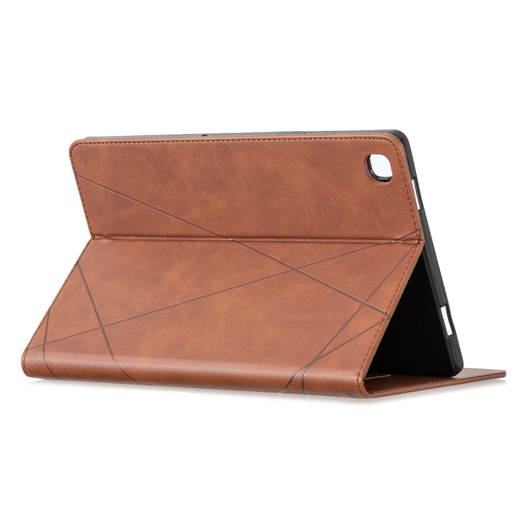 Rhombus Texture Horizontal Flip Magnetic Leather Case with Holder & Card Slots, For Samsung Galaxy Tab A7 10.4 (2020)