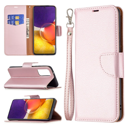 Litchi Texture Pure Color Horizontal Flip Leather Case with Holder & Card Slots & Wallet & Lanyard, For Samsung Galaxy A22 5G, For Samsung Galaxy A82 5G