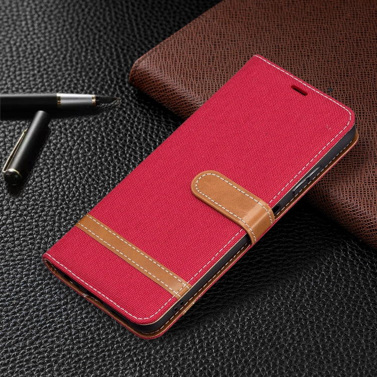 Color Matching Denim Texture Horizontal Flip Leather Case with Holder & Card Slots & Wallet & Lanyard, For Samsung Galaxy A22 5G, For Samsung Galaxy A82 5G