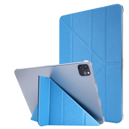 Silk Texture Horizontal Deformation Flip Leather Case with Holder, For iPad Air 13 2025 / 2024 / iPad Pro 12.9 2022 / 2021, For iPad Pro 11 2022 / 2021