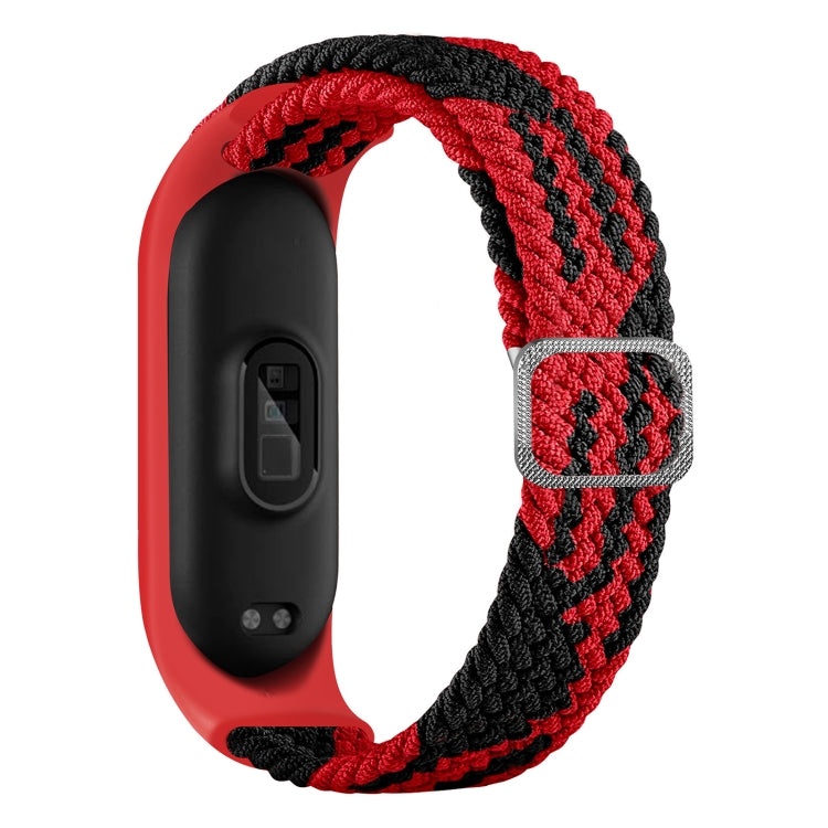 Adjustable Nylon Braided Elasticity Replacement Strap Watchband, For Xiaomi Mi Band 6 / 5  / 4