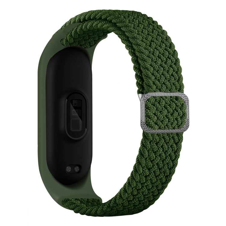 Adjustable Nylon Braided Elasticity Replacement Strap Watchband, For Xiaomi Mi Band 6 / 5  / 4