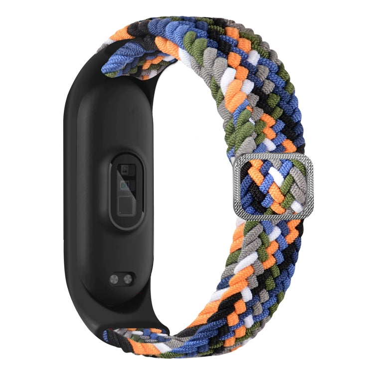 Adjustable Nylon Braided Elasticity Replacement Strap Watchband, For Xiaomi Mi Band 6 / 5  / 4