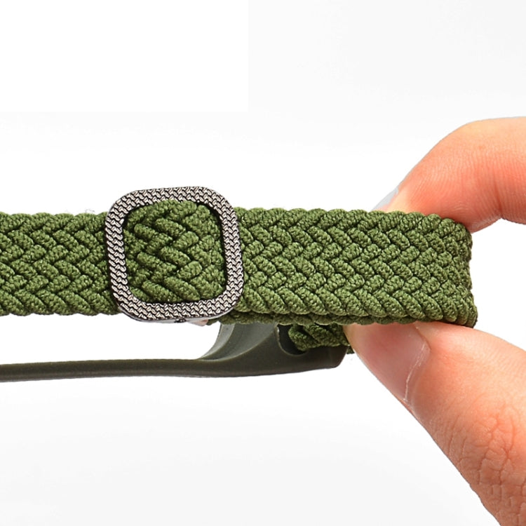 Adjustable Nylon Braided Elasticity Replacement Strap Watchband, For Xiaomi Mi Band 6 / 5  / 4