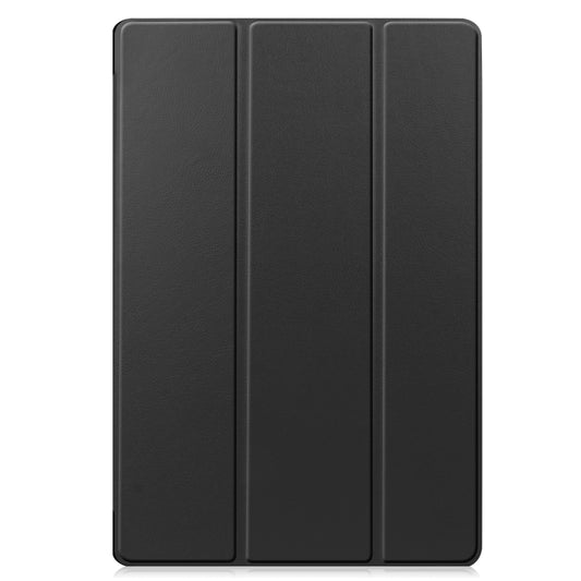 Custer Texture Horizontal Flip Leather Case with Three-folding Holder & Sleep / Wake-up Function, For Samsung Galaxy Tab S7 Lite T730 / T735