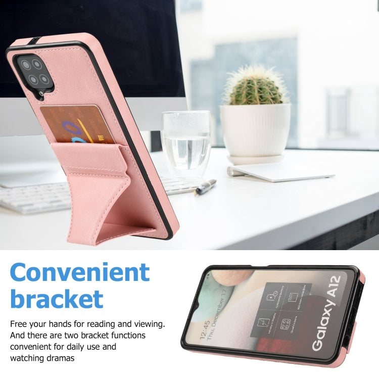 Ultra-thin Shockproof Protective Case with Holder, For Samsung Galaxy A12, For Samsung Galaxy A72 5G / 4G, For Samsung Galaxy S21 Ultra 5G