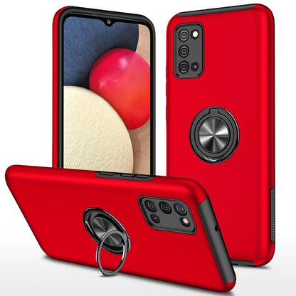PC + TPU Shockproof Magnetic Protective Case with Invisible Ring Holder, For Samsung Galaxy A01 Core, For Samsung Galaxy A02s US Version, For Samsung Galaxy A20 / A30, For Samsung Galaxy A02 EU Version, For Samsung Galaxy A11                           ...