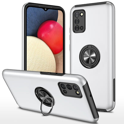 PC + TPU Shockproof Magnetic Protective Case with Invisible Ring Holder, For Samsung Galaxy A01 Core, For Samsung Galaxy A02s US Version, For Samsung Galaxy A20 / A30, For Samsung Galaxy A02 EU Version, For Samsung Galaxy A11                           ...