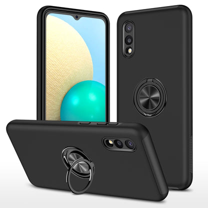 PC + TPU Shockproof Magnetic Protective Case with Invisible Ring Holder, For Samsung Galaxy A01 Core, For Samsung Galaxy A02s US Version, For Samsung Galaxy A20 / A30, For Samsung Galaxy A02 EU Version, For Samsung Galaxy A11                           ...