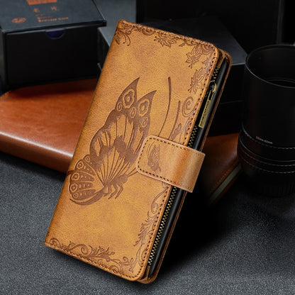 Flying Butterfly Embossing Pattern Zipper Horizontal Flip Leather Case with Holder & Card Slots & Wallet, For iPhone 8 / 7, For iPhone 8 Plus / 7 Plus, For iPhone XS / X, For iPhone XR, For iPhone XS Max, For iPhone 11, For iPhone 11 Pro               ...