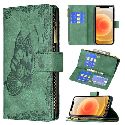 Flying Butterfly Embossing Pattern Zipper Horizontal Flip Leather Case with Holder & Card Slots & Wallet, For iPhone 8 / 7, For iPhone 8 Plus / 7 Plus, For iPhone XS / X, For iPhone XR, For iPhone XS Max, For iPhone 11, For iPhone 11 Pro               ...