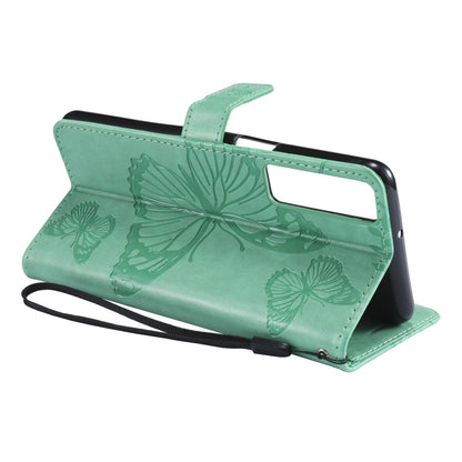 Pressed Printing Butterfly Pattern Horizontal Flip PU Leather Case with Holder & Card Slots & Wallet & Lanyard, For LG Stylo 7 5G / 4G, For OPPO A74 4G / F19 4G, For OPPO A94 5G / F19 Pro / Reno 5F, For OPPO A93 5G / A74 5G                             ...