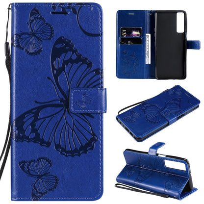 Pressed Printing Butterfly Pattern Horizontal Flip PU Leather Case with Holder & Card Slots & Wallet & Lanyard, For LG Stylo 7 5G / 4G, For OPPO A74 4G / F19 4G, For OPPO A94 5G / F19 Pro / Reno 5F, For OPPO A93 5G / A74 5G                             ...