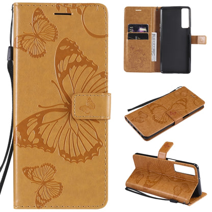 Pressed Printing Butterfly Pattern Horizontal Flip PU Leather Case with Holder & Card Slots & Wallet & Lanyard, For LG Stylo 7 5G / 4G, For OPPO A74 4G / F19 4G, For OPPO A94 5G / F19 Pro / Reno 5F, For OPPO A93 5G / A74 5G                             ...