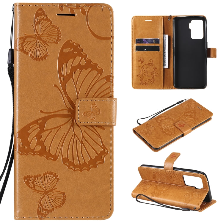 Pressed Printing Butterfly Pattern Horizontal Flip PU Leather Case with Holder & Card Slots & Wallet & Lanyard, For LG Stylo 7 5G / 4G, For OPPO A74 4G / F19 4G, For OPPO A94 5G / F19 Pro / Reno 5F, For OPPO A93 5G / A74 5G                             ...