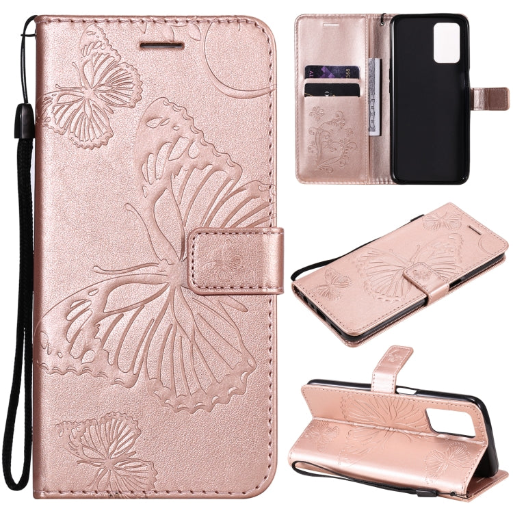 Pressed Printing Butterfly Pattern Horizontal Flip PU Leather Case with Holder & Card Slots & Wallet & Lanyard, For LG Stylo 7 5G / 4G, For OPPO A74 4G / F19 4G, For OPPO A94 5G / F19 Pro / Reno 5F, For OPPO A93 5G / A74 5G                             ...