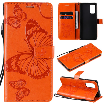 Pressed Printing Butterfly Pattern Horizontal Flip PU Leather Case with Holder & Card Slots & Wallet & Lanyard, For OPPO Reno5 Pro+ 5G / Find X3 Neo, For OPPO Find X3 Pro / Find X3, For Xiaomi Redmi Note 10 4G, For Xiaomi Redmi Note 10 Pro 4G          ...