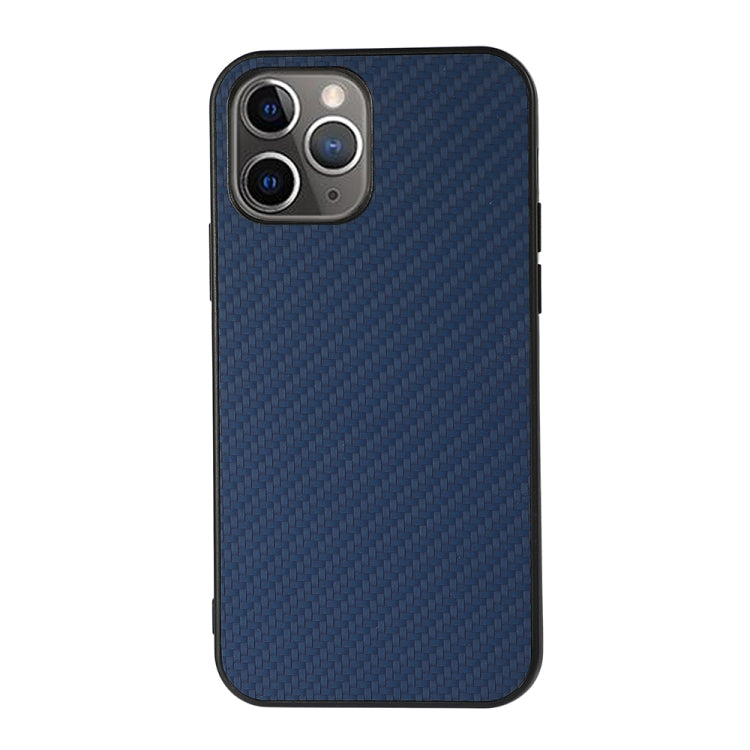Carbon Fiber Skin PU + PC + TPU Shockprof Protective Case, For iPhone 11, For iPhone 11 Pro, For iPhone 11 Pro Max, For iPhone 12 mini, For iPhone 12, For iPhone 12 Pro, For iPhone 12 Pro Max