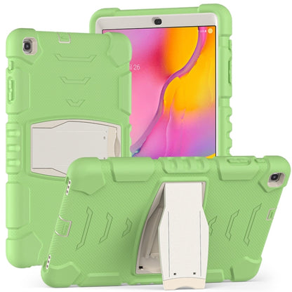 3-Layer Protection  Screen Frame + PC + Silicone Shockproof Combination Case with Holder, For Samsung Galaxy Tab A 10.1 (2019) T510, For Samsung Galaxy Tab S6 T860