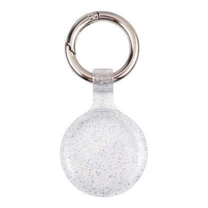 Anti-scratch Clear TPU Shockproof Protective Cover Case with Keychain Hook Loop, For AirTag