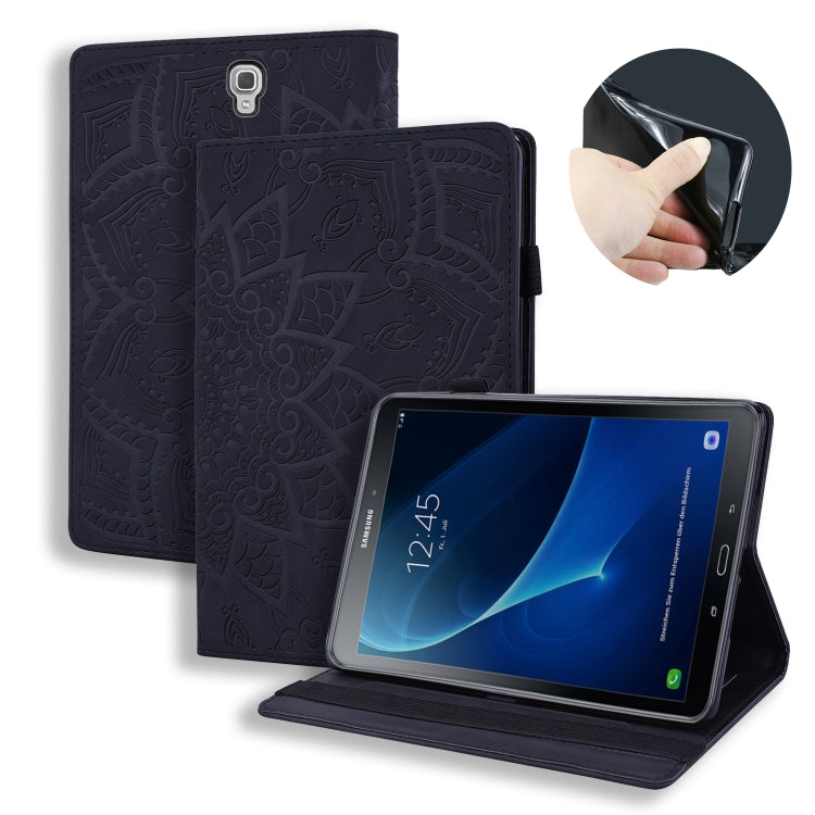 Calf Pattern Double Folding Design Embossed Leather Case with Holder & Card Slots & Pen Slot & Elastic Band, For iPad Pro 9.7 inch, For iPad 10.2 2021 / 2020 / 2019, For iPad 4 & 3 & 2, For iPad Mini 2019 & 4 & 3 & 2                                    ...