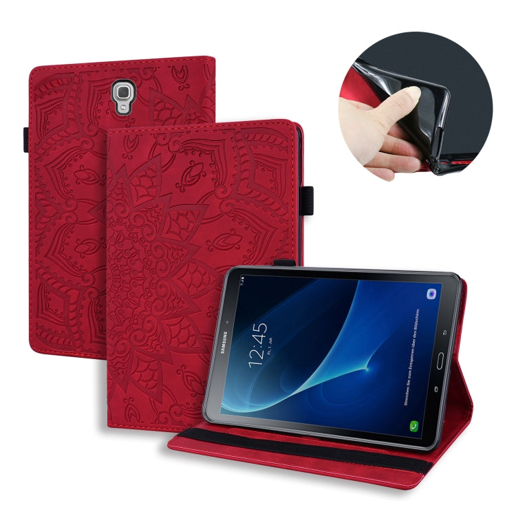 Calf Pattern Double Folding Design Embossed Leather Case with Holder & Card Slots & Pen Slot & Elastic Band, For iPad Pro 9.7 inch, For iPad 10.2 2021 / 2020 / 2019, For iPad 4 & 3 & 2, For iPad Mini 2019 & 4 & 3 & 2                                    ...