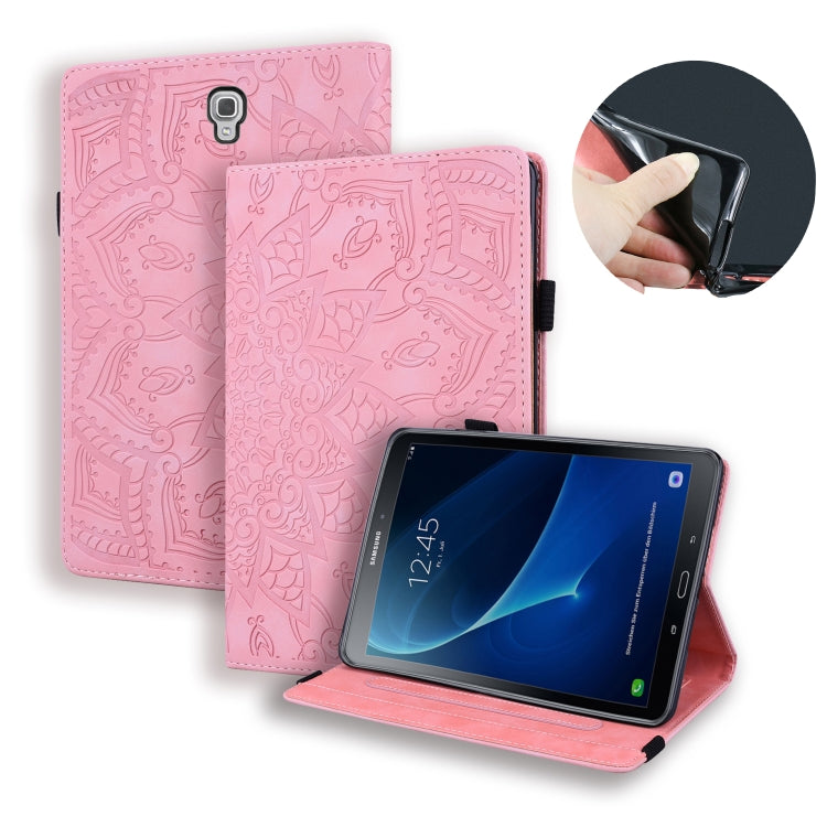 Calf Pattern Double Folding Design Embossed Leather Case with Holder & Card Slots & Pen Slot & Elastic Band, For iPad Pro 9.7 inch, For iPad 10.2 2021 / 2020 / 2019, For iPad 4 & 3 & 2, For iPad Mini 2019 & 4 & 3 & 2                                    ...