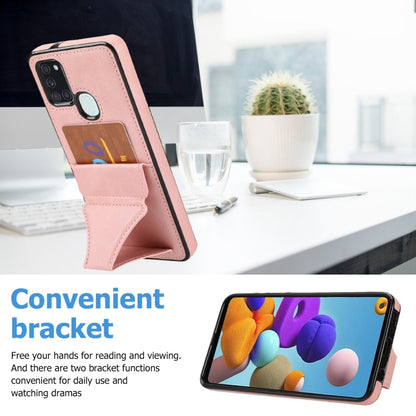 Ultra-thin Shockproof Protective Case with Holder, For Samsung Galaxy A21s, For Samsung Galaxy A32, For Samsung Galaxy A42 5G, For Samsung Galaxy A50, For Samsung Galaxy A51 5G, For Samsung Galaxy A52 5G / 4G, For Samsung Galaxy A71 5G                 ...
