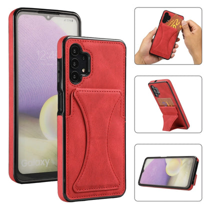 Ultra-thin Shockproof Protective Case with Holder, For Samsung Galaxy A21s, For Samsung Galaxy A32, For Samsung Galaxy A42 5G, For Samsung Galaxy A50, For Samsung Galaxy A51 5G, For Samsung Galaxy A52 5G / 4G, For Samsung Galaxy A71 5G                 ...