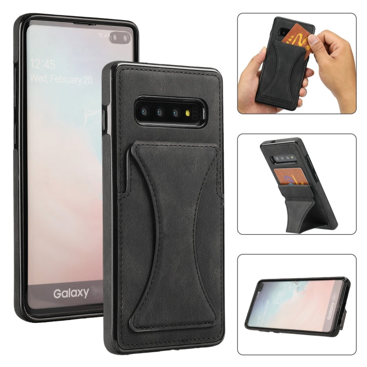 Ultra-thin Shockproof Protective Case with Holder, For Samsung Galaxy A21s, For Samsung Galaxy A32, For Samsung Galaxy A42 5G, For Samsung Galaxy A50, For Samsung Galaxy A51 5G, For Samsung Galaxy A52 5G / 4G, For Samsung Galaxy A71 5G                 ...