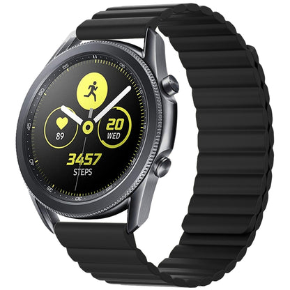 Universal Silicone Magnetic Replacement Strap Watchband, 20mm, 22mm, 20mm For Samsung Smart Watch, 22mm For Samsung Smart Watch